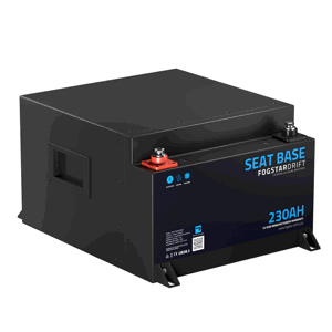 Seat Base Lithium Leisure Battery - Fogstar Drift 12v 230Ah