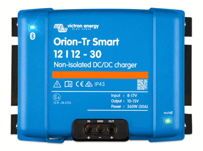 Orion-Tr Smart 12/12-30A Non-isolated DC-DC charger
