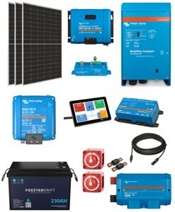12V Conversion 1350W Solar, 1600W Multiplus & 230A Fogstar Lithium Copy