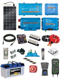 Victron Camper Van 12V & 240V Conversion Kit