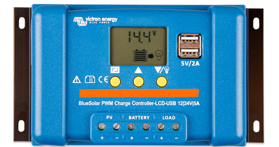 BlueSolar PWM-LCD&USB 12/24V