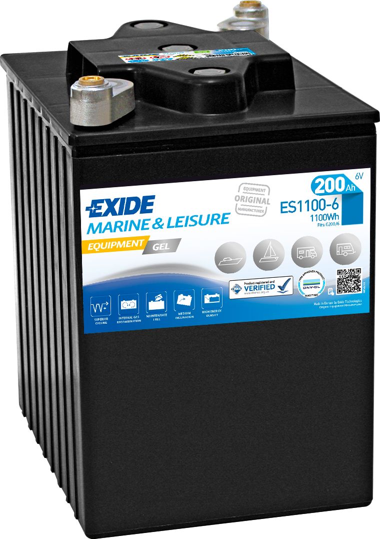 EXIDE GEL ES1100-6